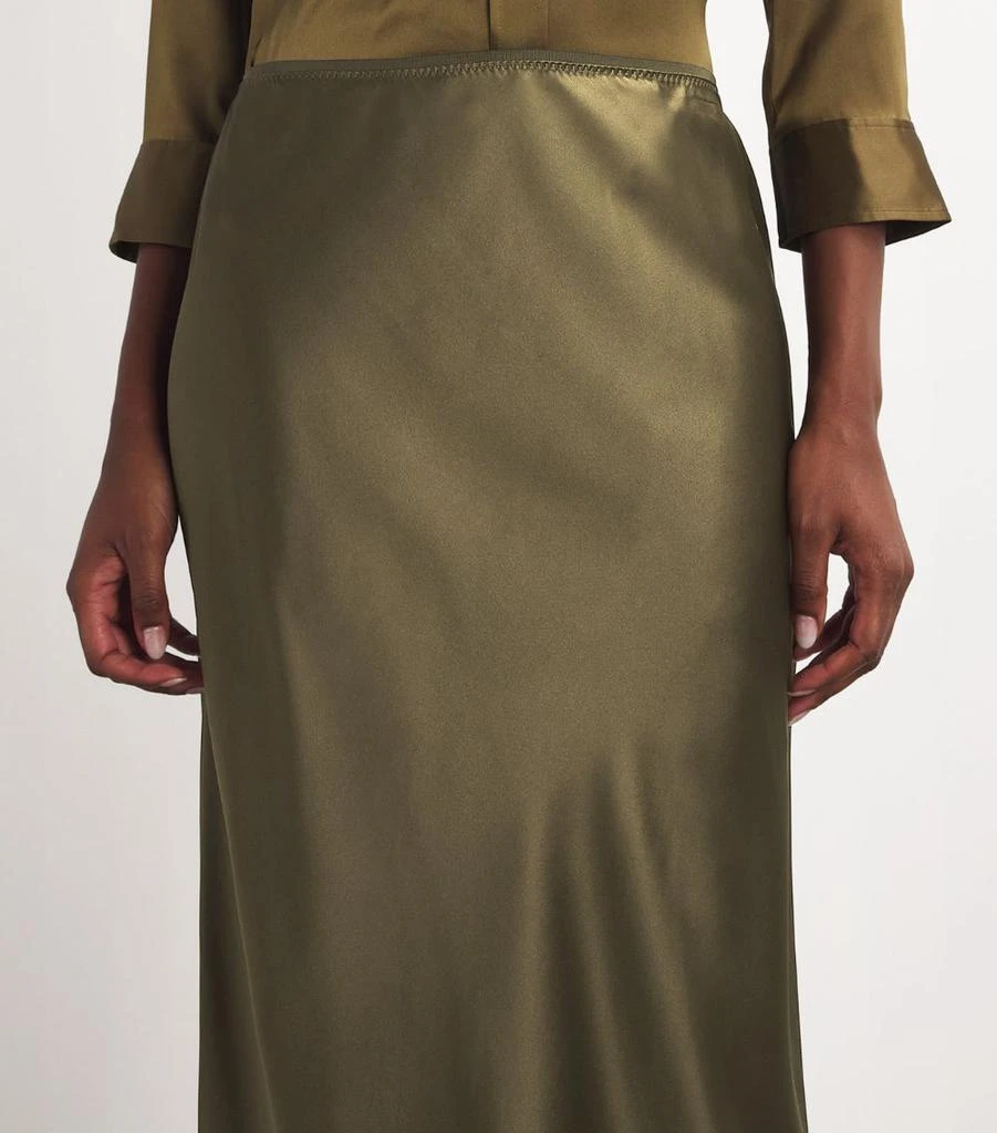 Joseph Silk-Satin Isaak Skirt 6