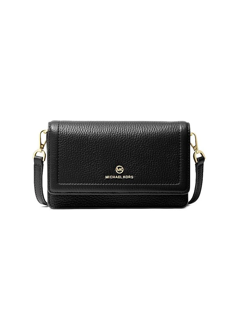 Michael Kors Small Jet Set Charm Leather Crossbody Phone Case 1