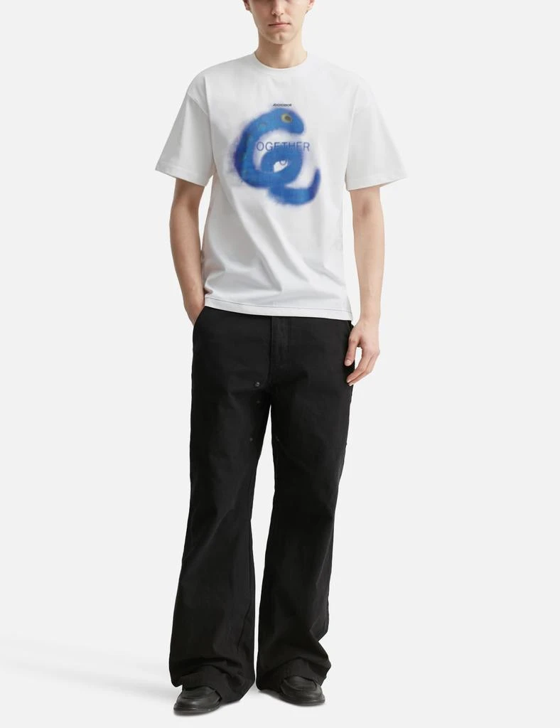 Ader Error Snake Semi-oversized Fit T-shirt 5