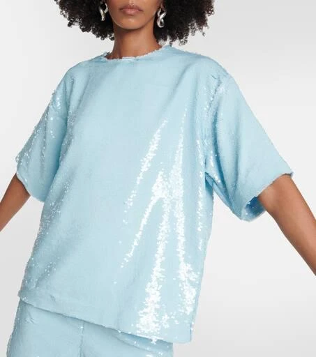The Frankie Shop Jones sequined T-shirt 5