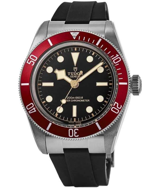 Tudor Tudor Black Bay 41 Automatic Black Dial Rubber Strap Men's Watch M7941A1A0RU-0002 1