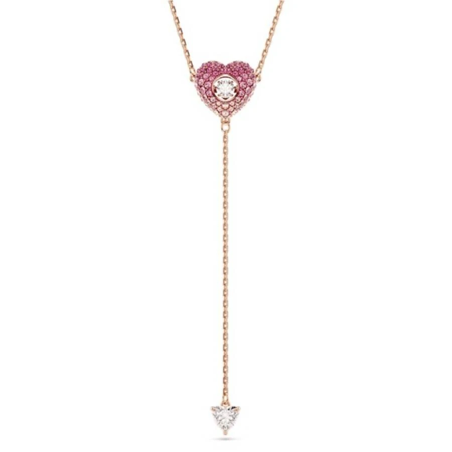 Swarovski Hyperbola Heart Y Pendant Necklace