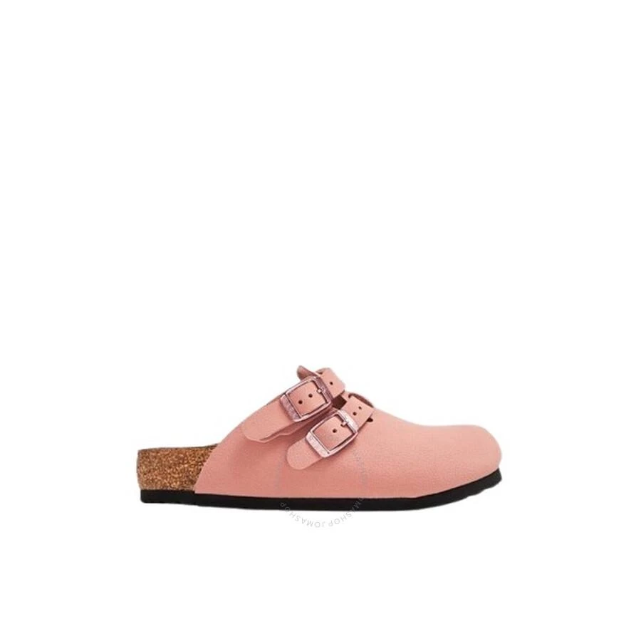 Birkenstock Kids Pink Clay Kay Birko-Flor Birkibuc Clogs 1
