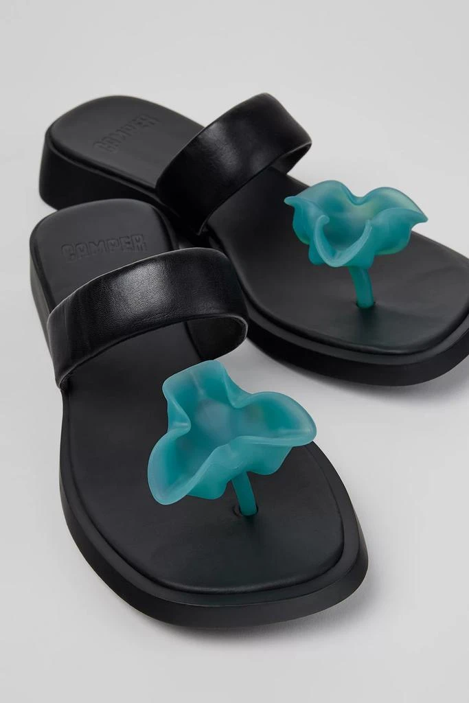 Camper Camper Dana Leather Flower Sandal