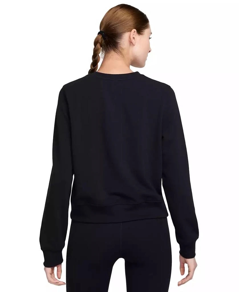 NIKE Women's Dri-FIT One Crewneck French Terry Sweatshirt 2