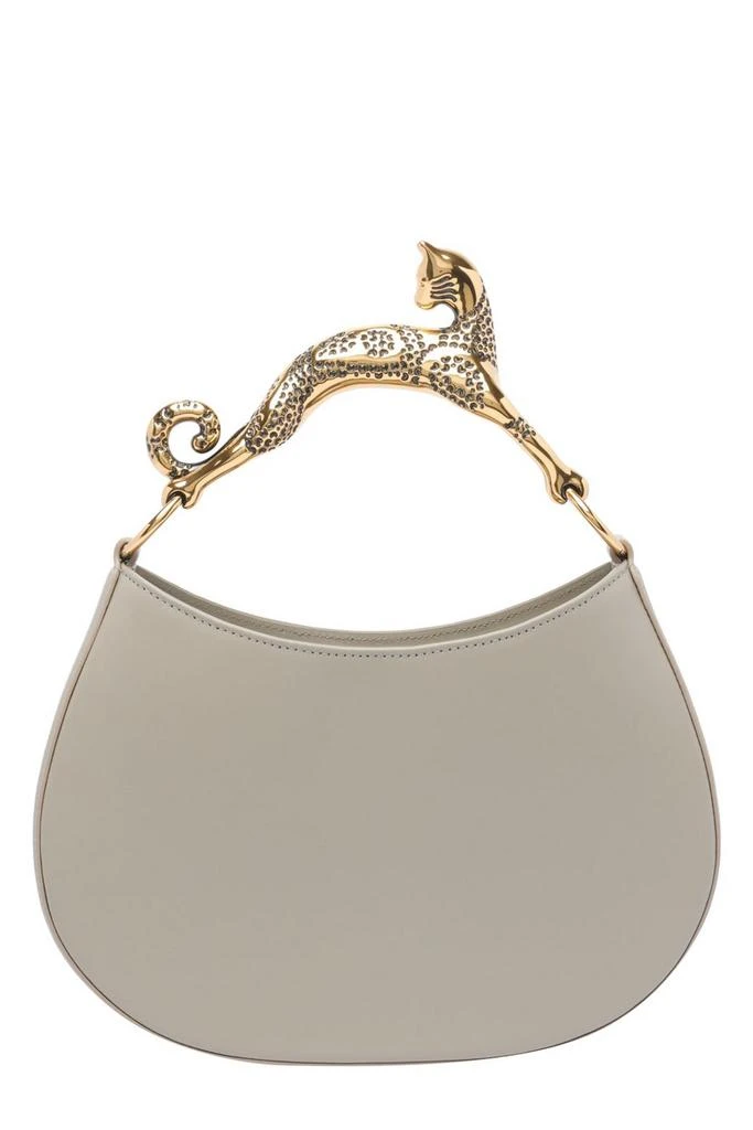 Lanvin Lanvin Embellished Handle Zipped Tote Bag 2
