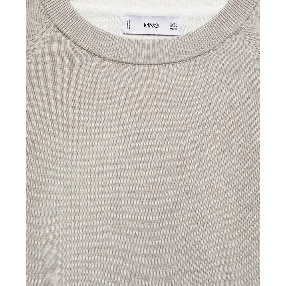 Mango Men's Fine-Knit Cotton Sweater 6