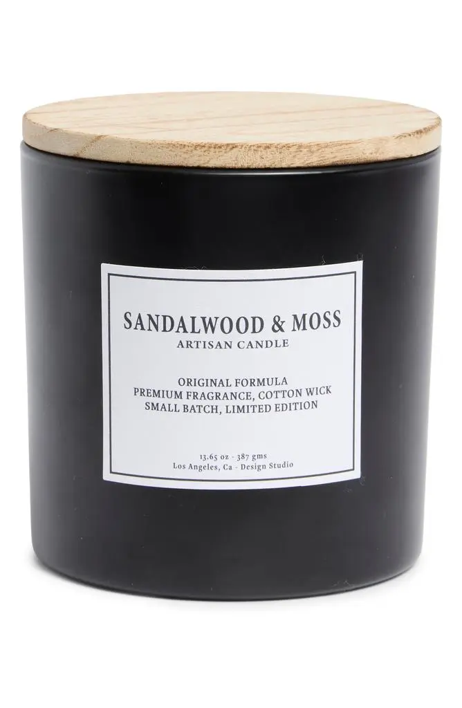 PORTOFINO CANDLES Sandalwood & Moss Candle
