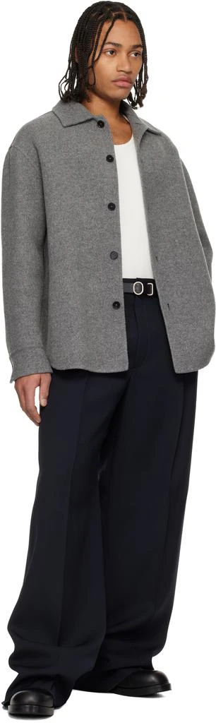 Jil Sander Black Cannolo Belt 2