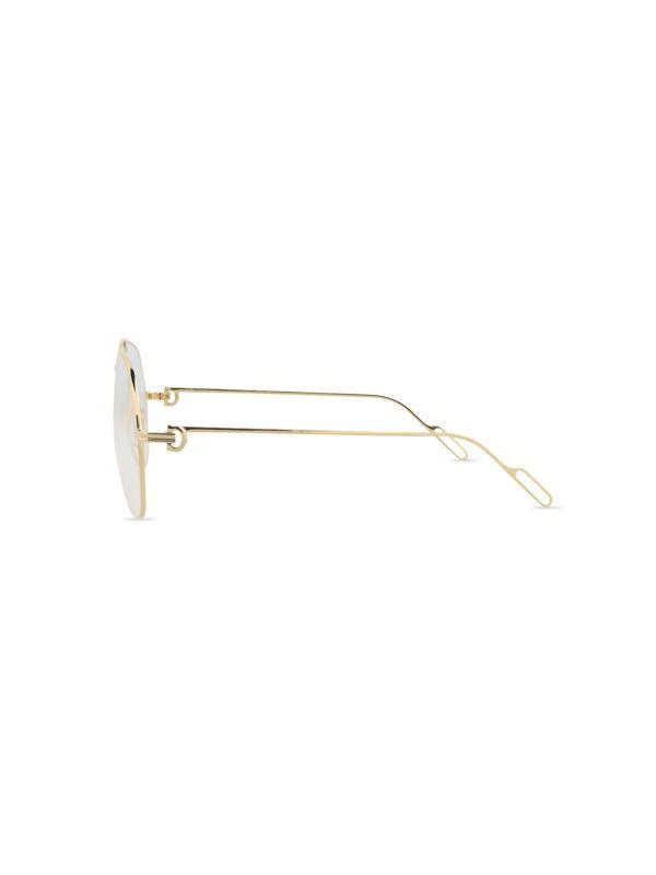 Cartier 60MM Aviator Eyeglasses 2
