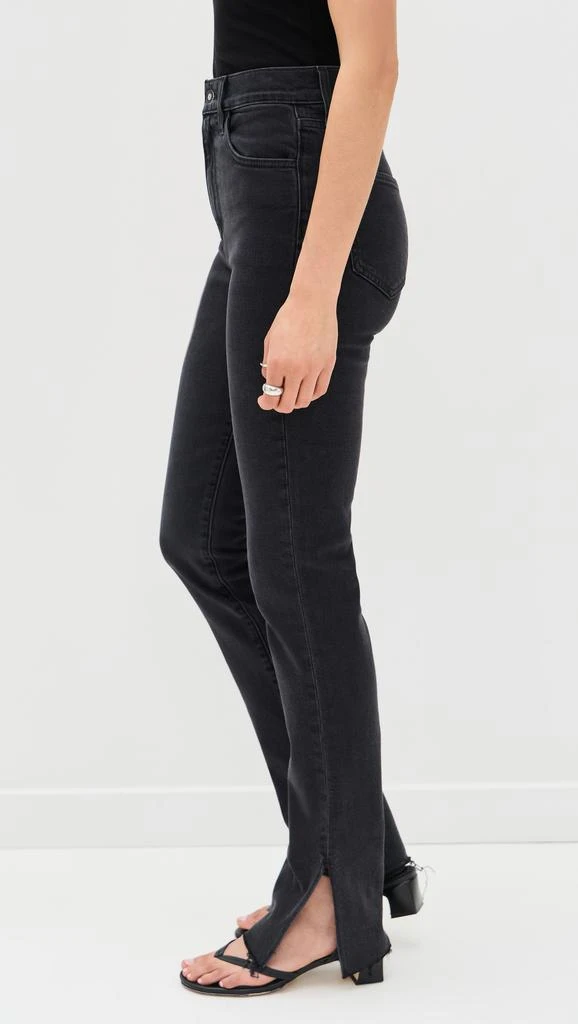 Favorite Daughter Valentina Super High Rise Tower Jeans with Slit Hem 3