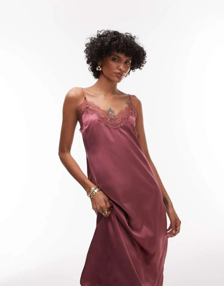 burgundy midaxi dress Asymmetric Neckline Midaxi Dress, Burgundy – Jolie Moi Retail