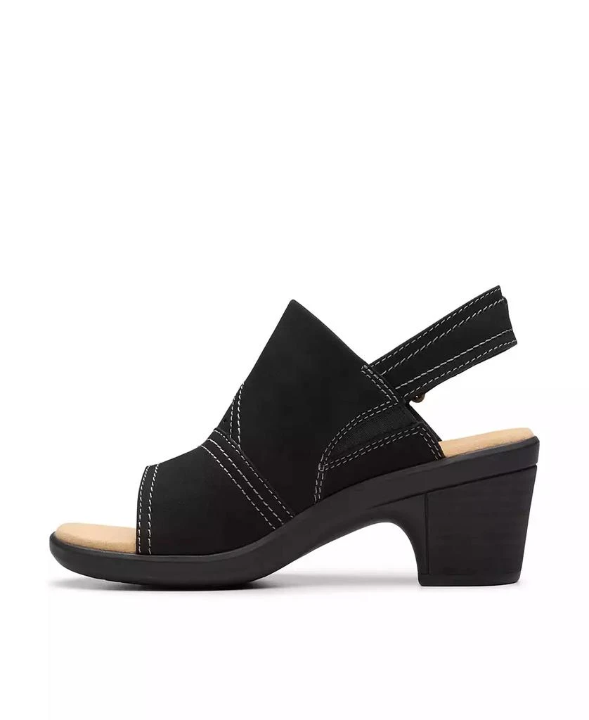 Clarks Collection Emily2 Mist Block Heel Sandals 6