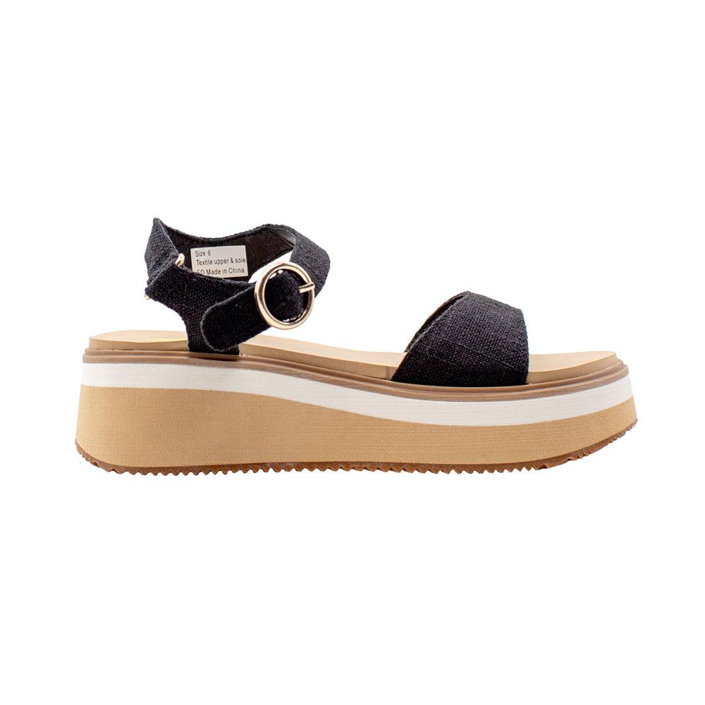 VOLATILE Porcini Wedge Sandals