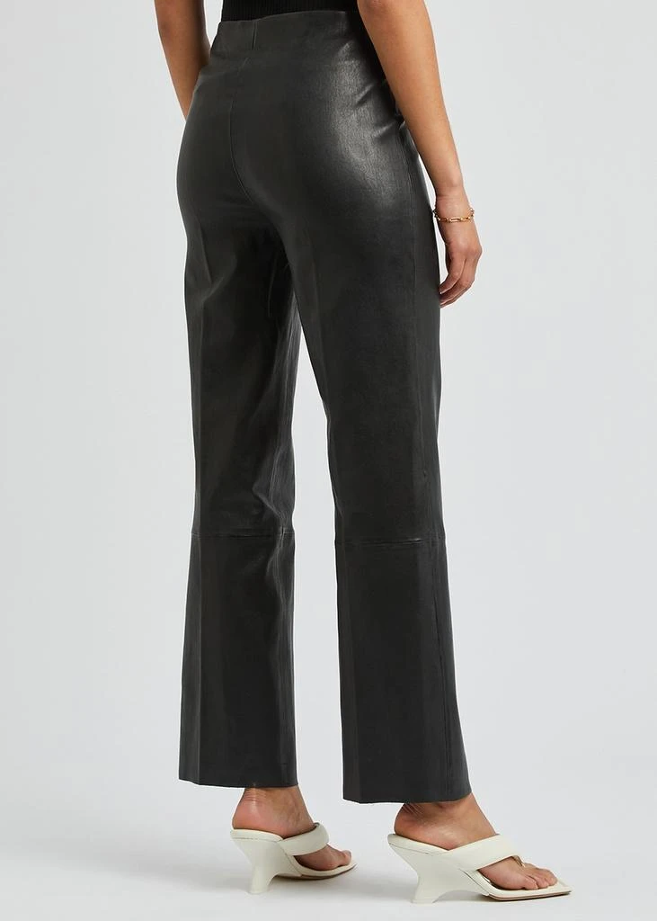 DAY BIRGER ET MIKKELSEN Madisson black leather trousers 3