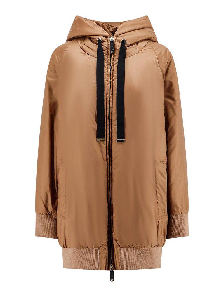 Max Mara The Cube Max Mara The Cube Zip-Up Drawstring Jacket