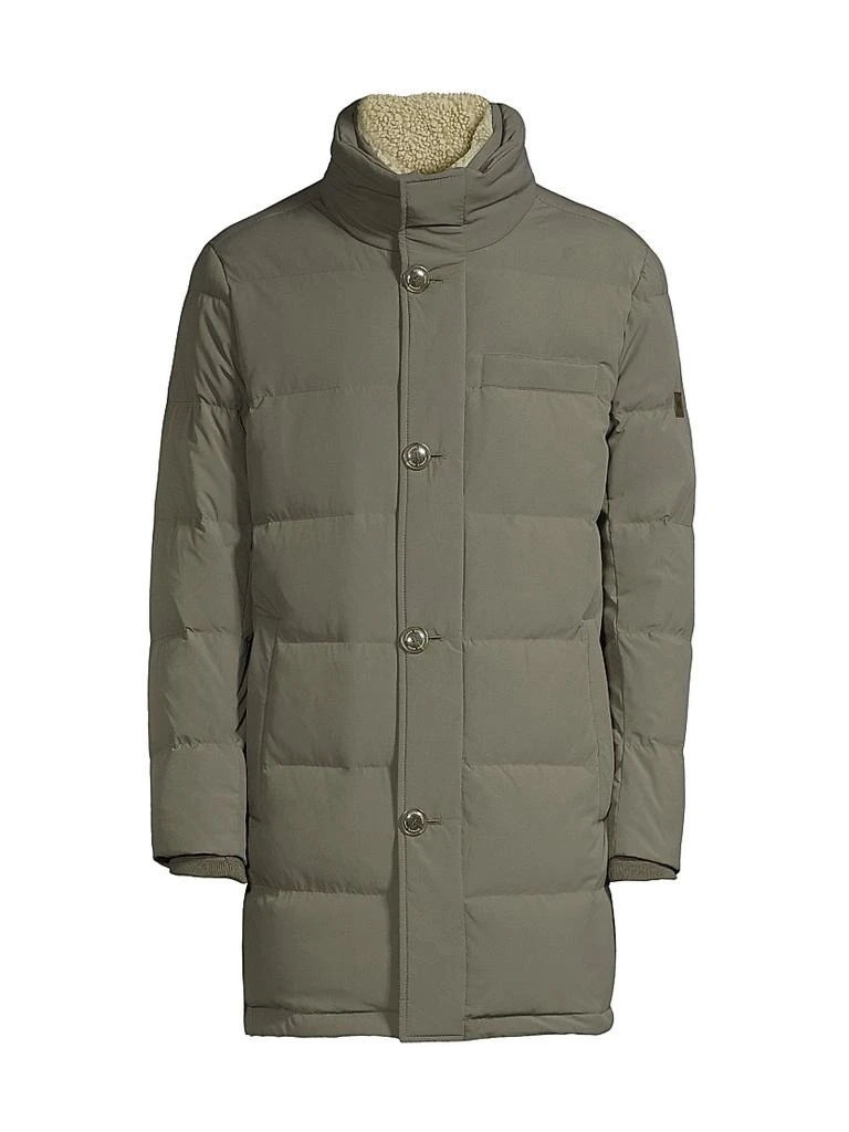 Andrew Marc Shelton Shearling Trim Jacket 1