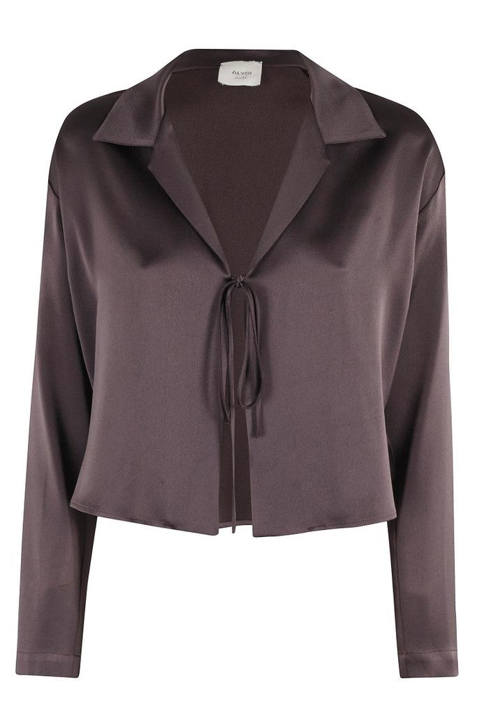 ALYSI Liquid Satin Shirt With Straps