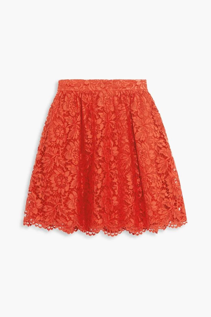Valentino Guipure lace mini skirt 1