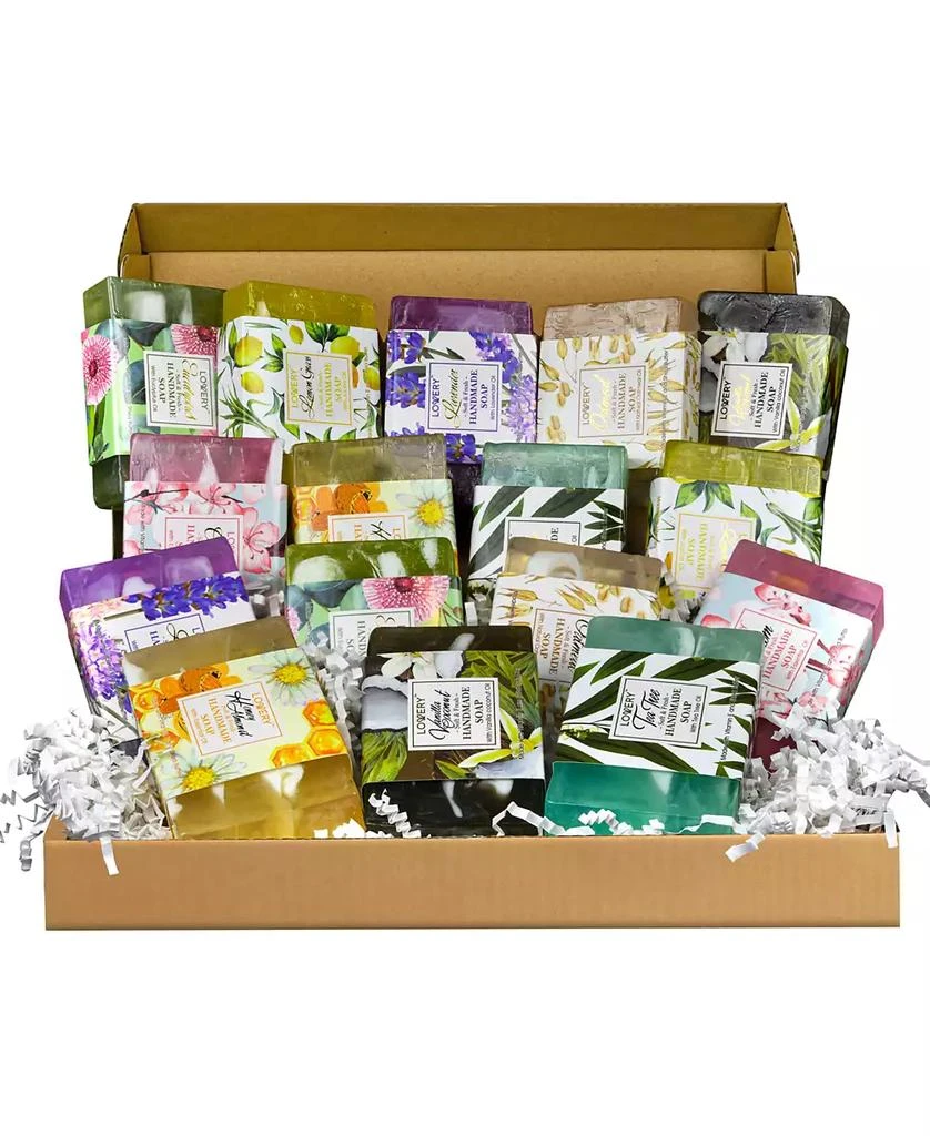Lovery Handmade Soap Gift Set, Variety Pack Bath and Body Care Gift Set, 8 Piece 1