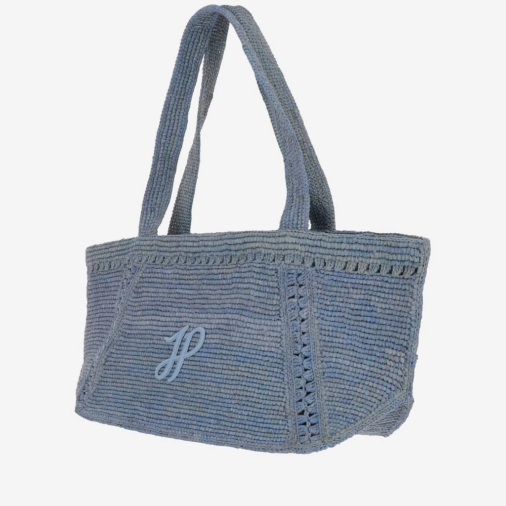 PATOU Patou Woven Shoulder Bag 3