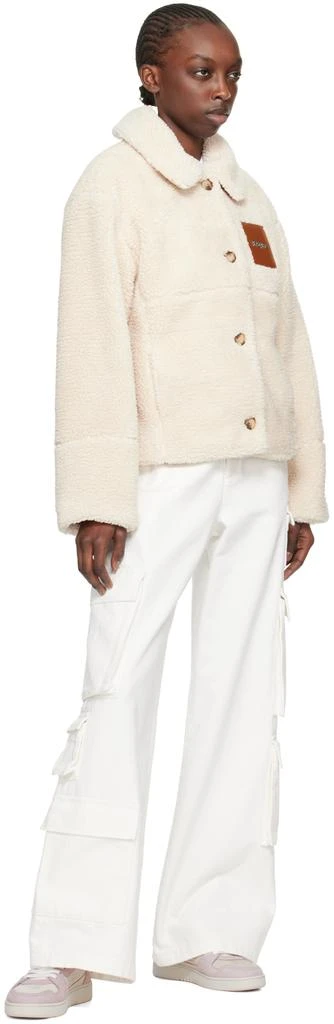 Axel Arigato Beige & Purple Dice Lo Sneakers 5