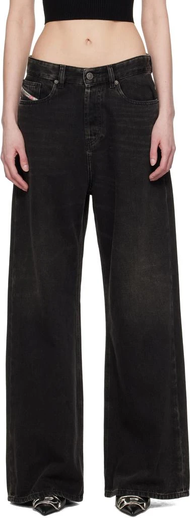 Diesel Black Relaxed 1996 D-Sire 09j96 Jeans 1