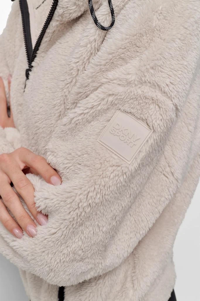 DKNY SHERPA FULL ZIP JACKET 6
