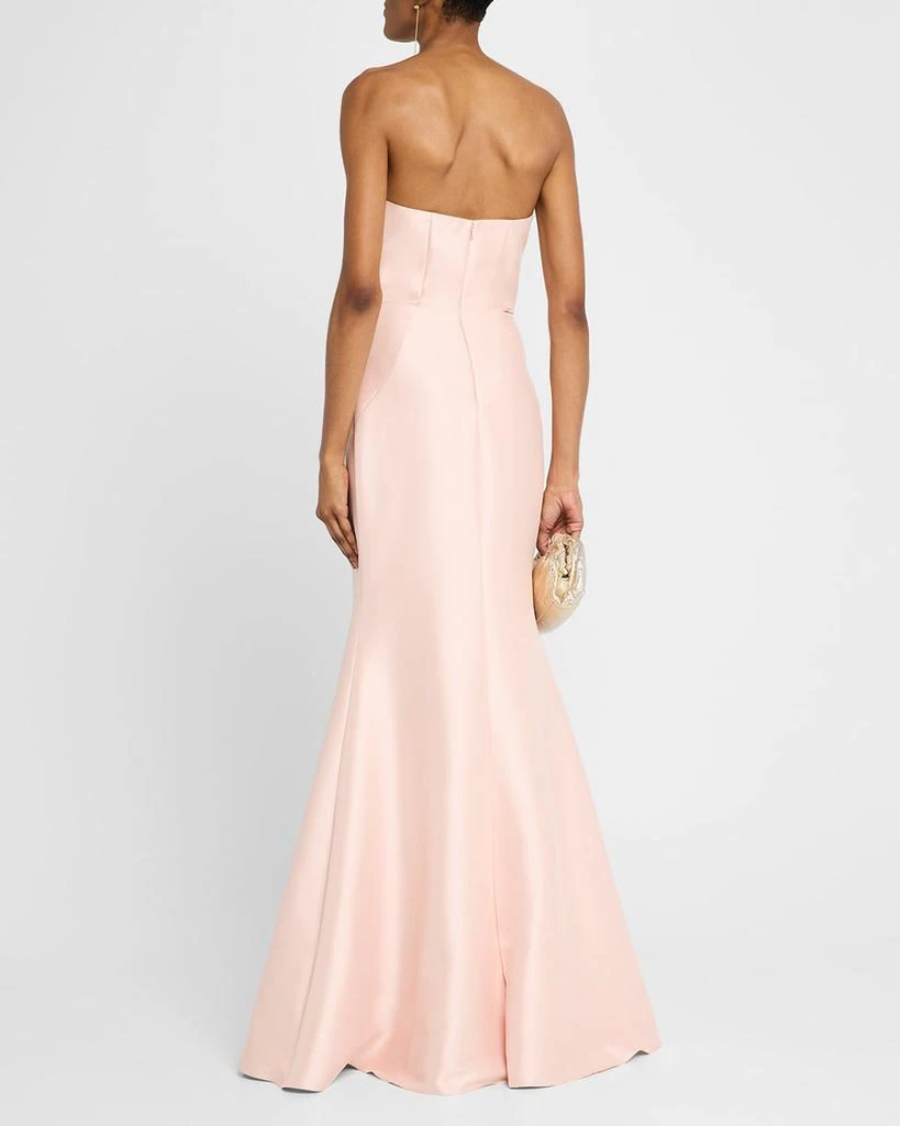 Jovani Strapless Asymmetric Trumpet Gown 3