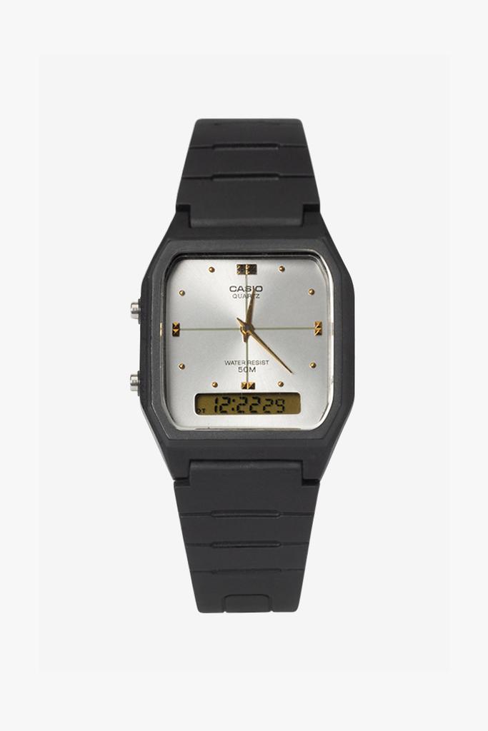 Los Angeles Apparel WCHA48HE - Men's Casio Ana-Digi Dual Time Watch
