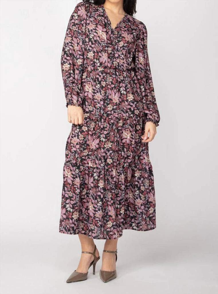 Dex Dex - Wrap Top Midi Dress