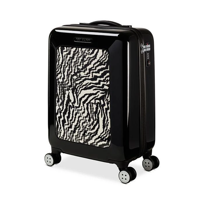 Ted Baker London Take Flight Zebra Print Small Spinner Suitcase 2