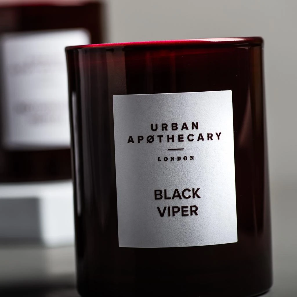 Urban Apothecary Black Viper Luxury Candle 300g 7
