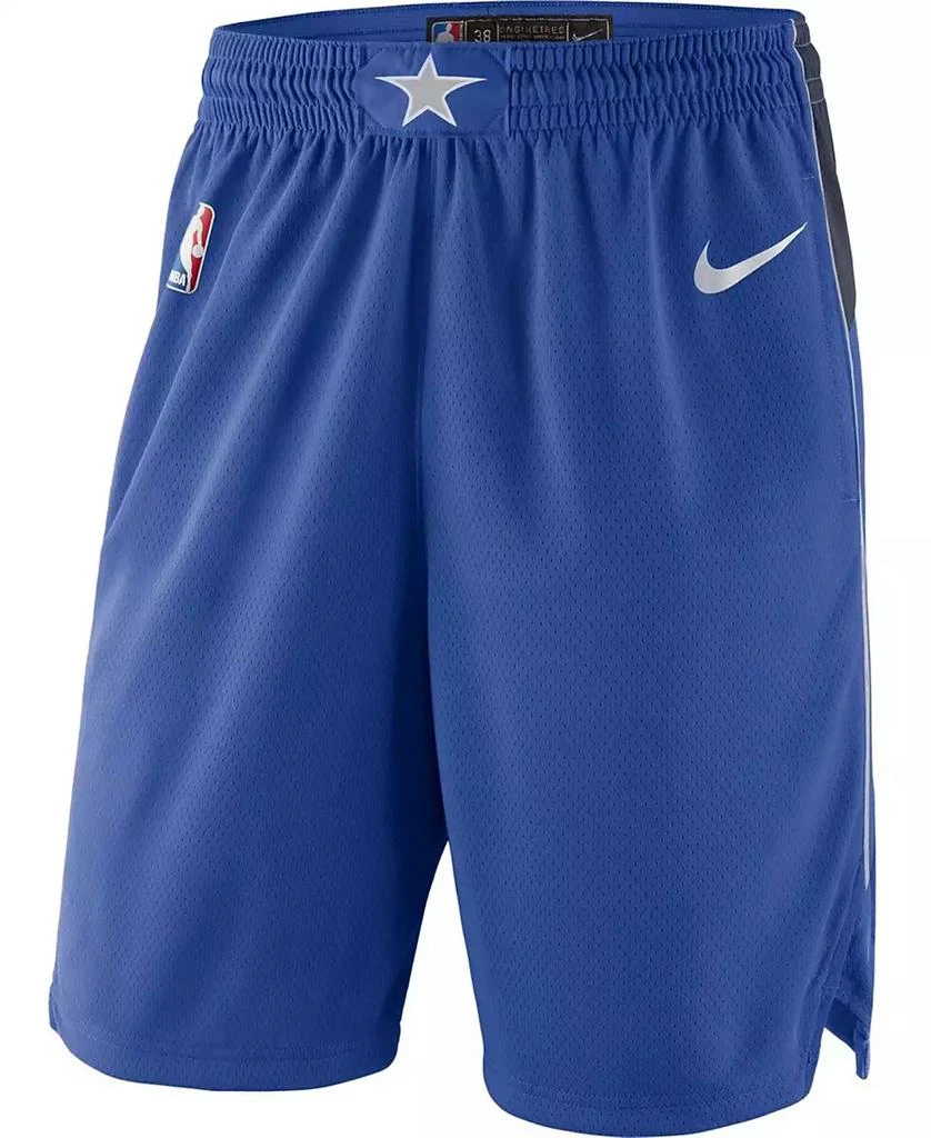 Nike Men's Blue 2019/20 Dallas Mavericks Icon Edition Swingman Shorts 1