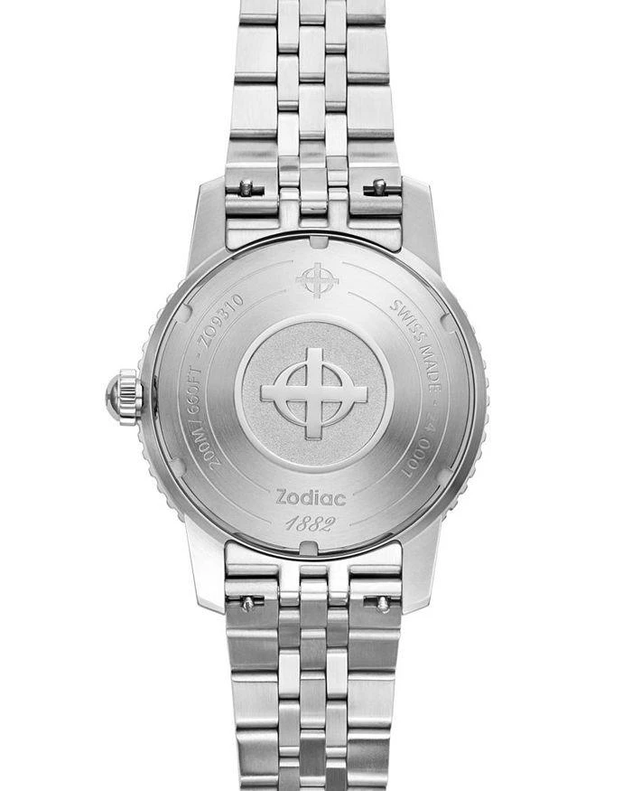 ZODIAC Compression Diver Automatic Stainless Steel Watch, 40mm 5