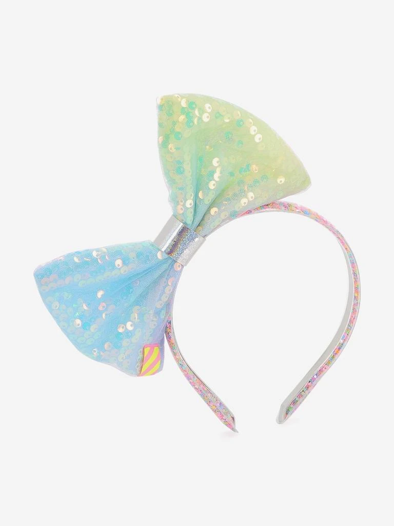 Billieblush Girls Sequin Bow Headband in Multicolour 1