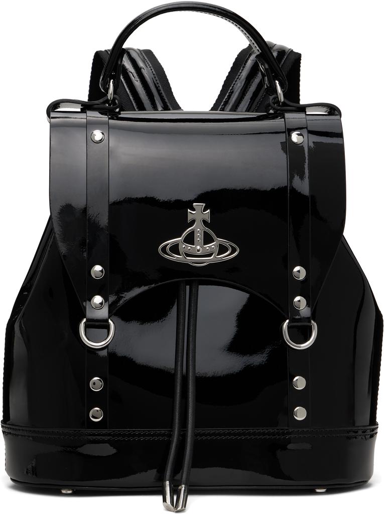 Vivienne Westwood Black Highland Backpack - Backpacks