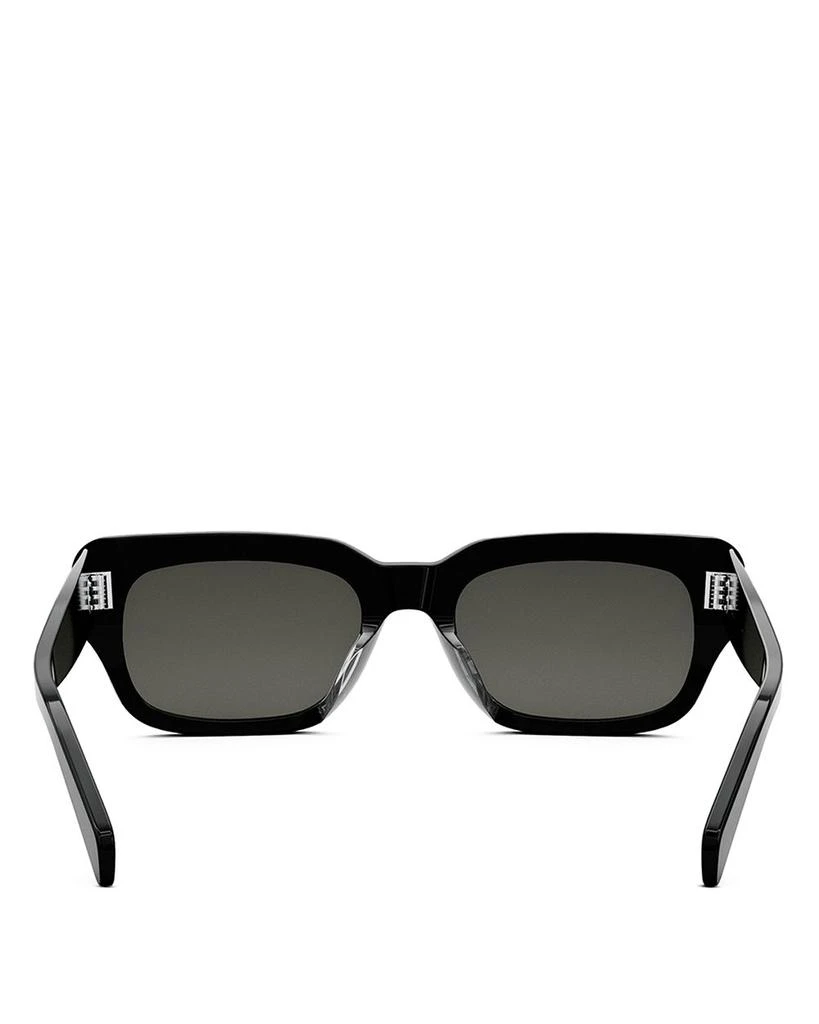 Celine Bold 3 Dots Rectangular Sunglasses, 54mm 5