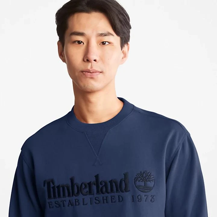 Timberland Est. 1973 Crewneck Sweatshirt for Men in Navy 5