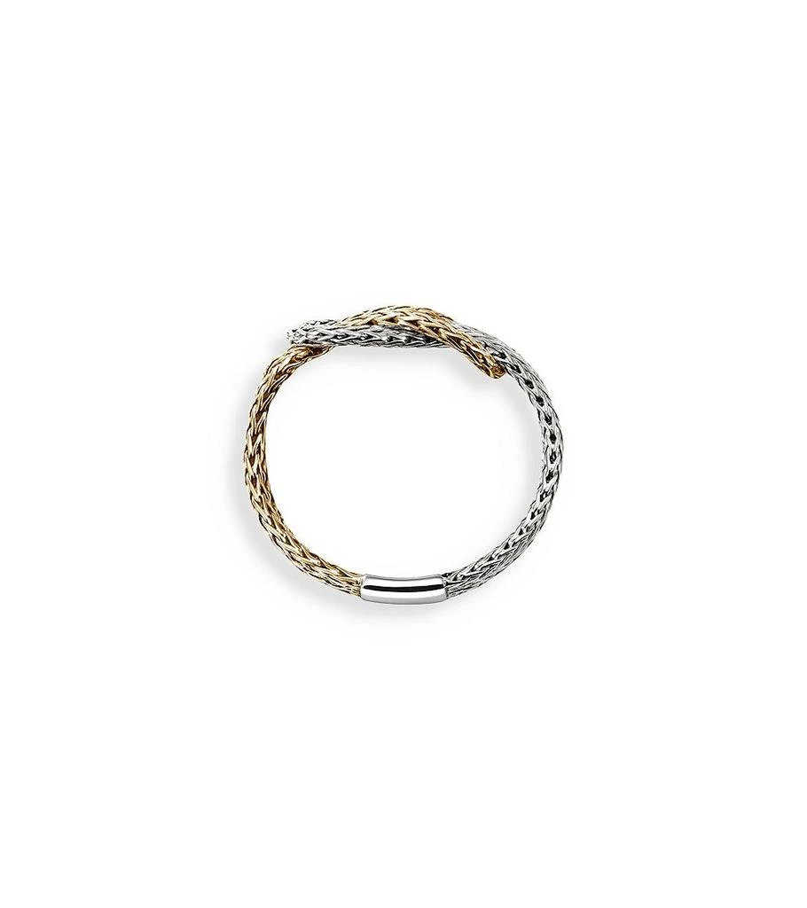 John Hardy 14K Yellow Gold & Sterling Silver Love Knot Ring 6