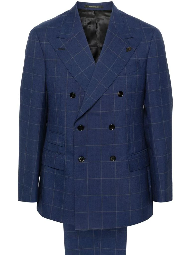 GABRIELE PASINI GABRIELE PASINI - Men's Suit With Logo 1
