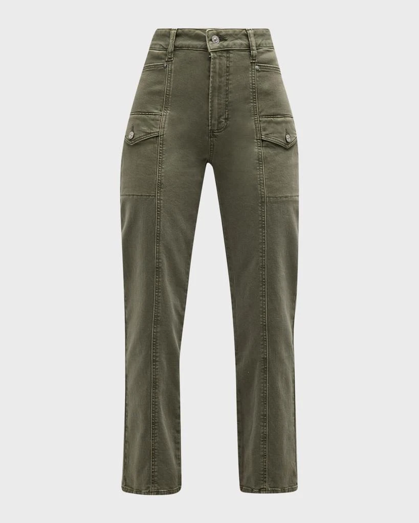 Paige Alexis Cropped Cargo Jeans 1