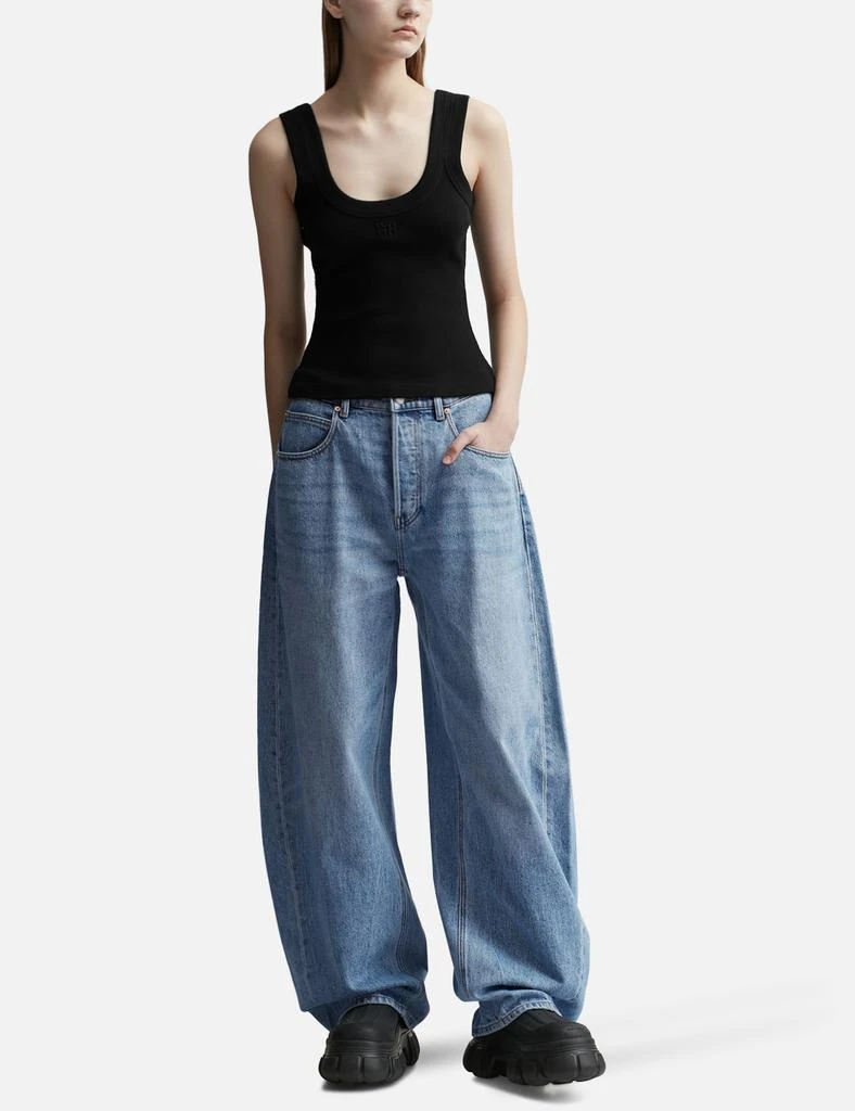 Alexander Wang Embossed Logo Tank Top 4