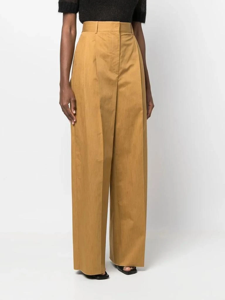 Salvatore Ferragamo Ferragamo High-Waisted Wide Leg Trousers 137628752129 3