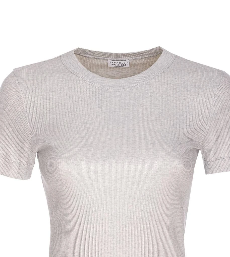 Brunello Cucinelli Brunello Cucinelli Ribbed-Knit Top 4