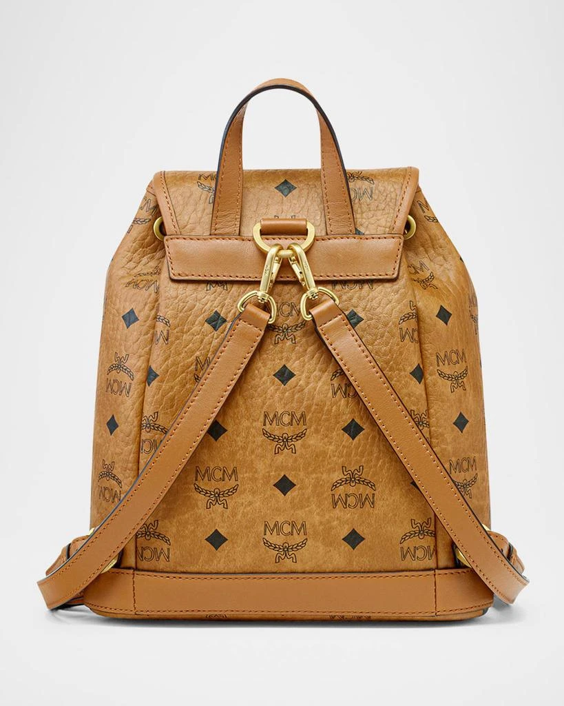 MCM Aren Mini Visetos Backpack 4