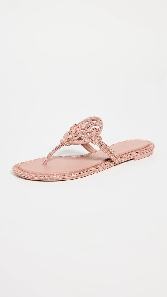 Tory Burch Miller Knotted Pave Sandals 4
