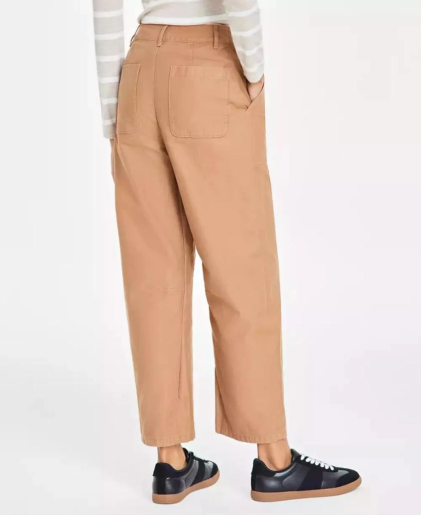 On 34th Women's Utility-Pocket Barrel-Leg Chinos, Created for Macy's 4