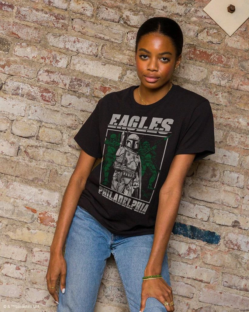 Junk Food Clothing Eagles Star Wars Boba Fett Showdown Fan Tee 1