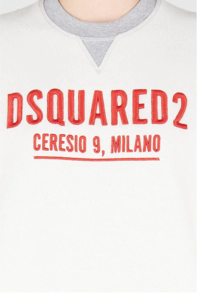 DSQUARED2 Dsquared2 Ceresio 9 Logo Embroidered Sweatshirt 3